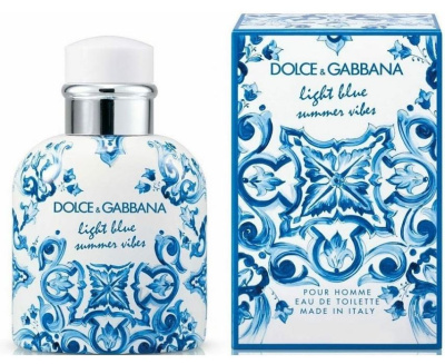 духи Dolce & Gabbana Light Blue Pour Homme Summer Vibes