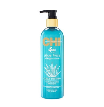 CHI Шампунь для вьющихся волос Aloe Vera Curl Enhancing Shampoo
