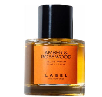 Label Amber & Rosewood