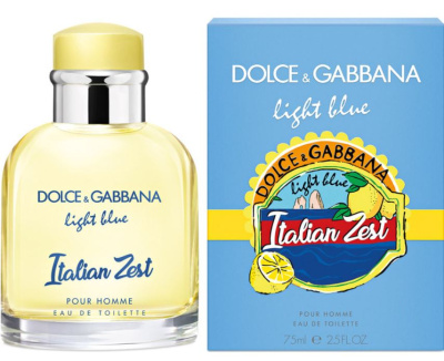 духи Dolce & Gabbana Light Blue Italian Zest pour Homme