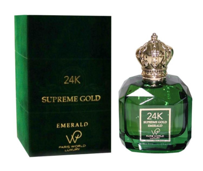 духи Paris World Luxury 24K Supreme Gold Emerald
